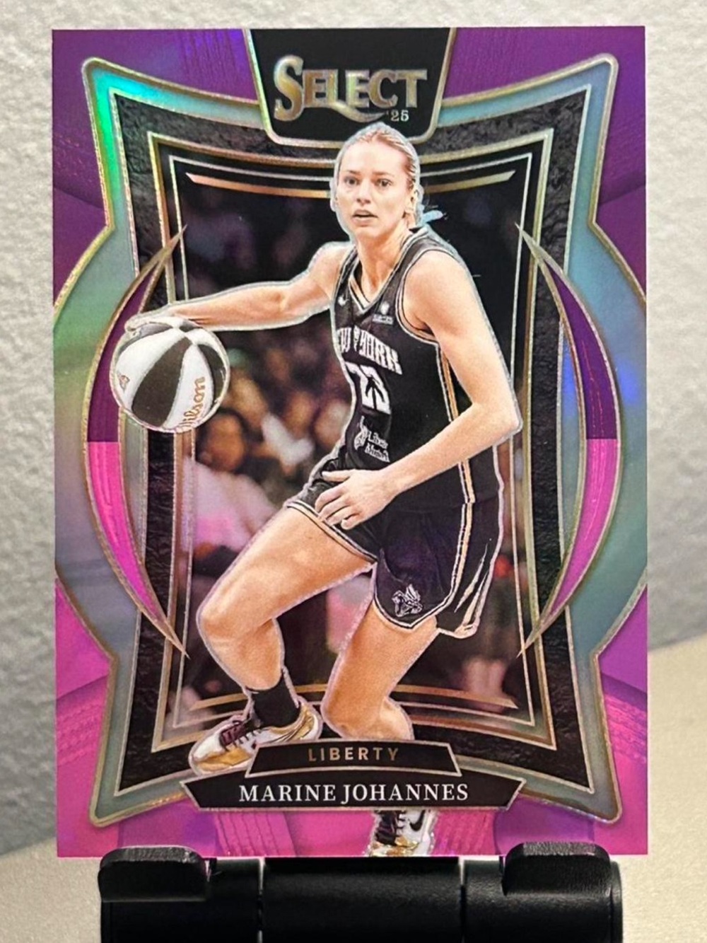 2026 Panini Select WNBA Basketball Card #88 Marine Johannes New York Liberty